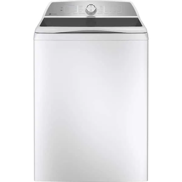 Profile 5.0 cu. ft. High-Efficiency Smart Top Load Washer in White with Impeller and Microban Technology, Energy Star, image 1 of 13