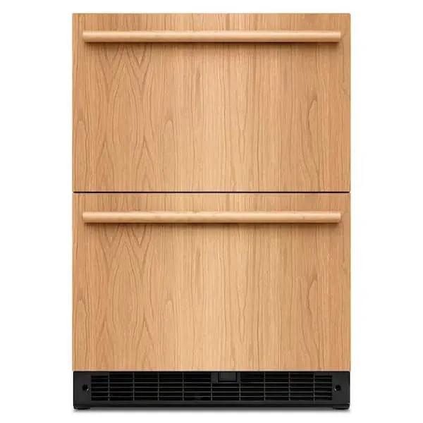 24 in. 4.4 cu. ft. Undercounter Double Drawer Refrigerator in Panel Ready, image 1 of 4