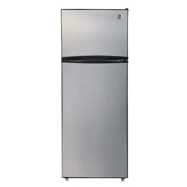 7.5 cu. ft. Top-Freezer Refrigerator in Stainless Look, image 1 of 6