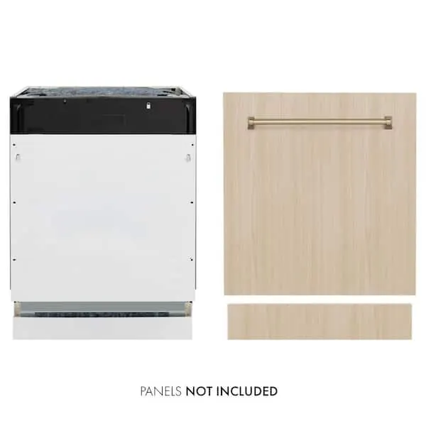 Autograph Edition 24 in. Top Control 8-Cycle Tall Tub Panel Ready Dishwasher with 3rd Rack and Champagne Bronze Handle, image 1 of 12