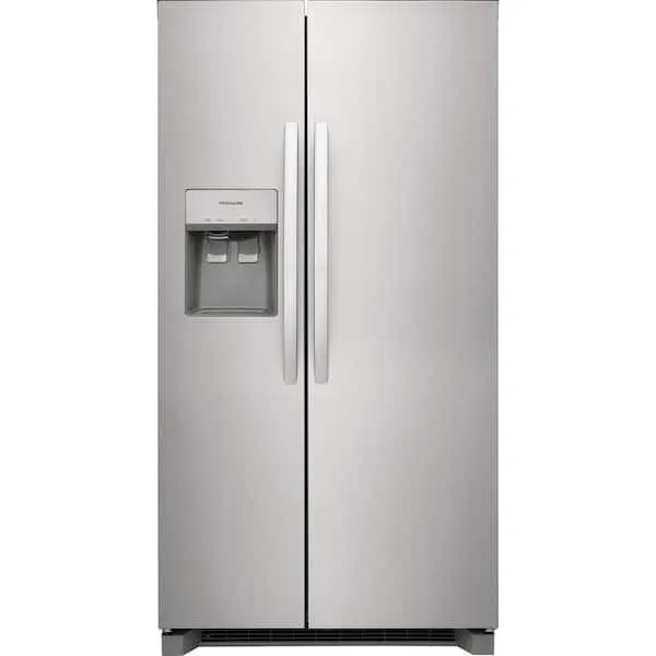 36.1 in. 22.3 cu. ft. Counter Depth Side-by-Side Refrigerator in Stainless Steel, image 1 of 14