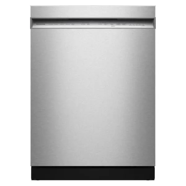 24 in Front Control Built-In Tall Tub 47 dBA Dishwasher in PrintShield Stainless with 30-Plus Total Wash Jets, image 1 of 14