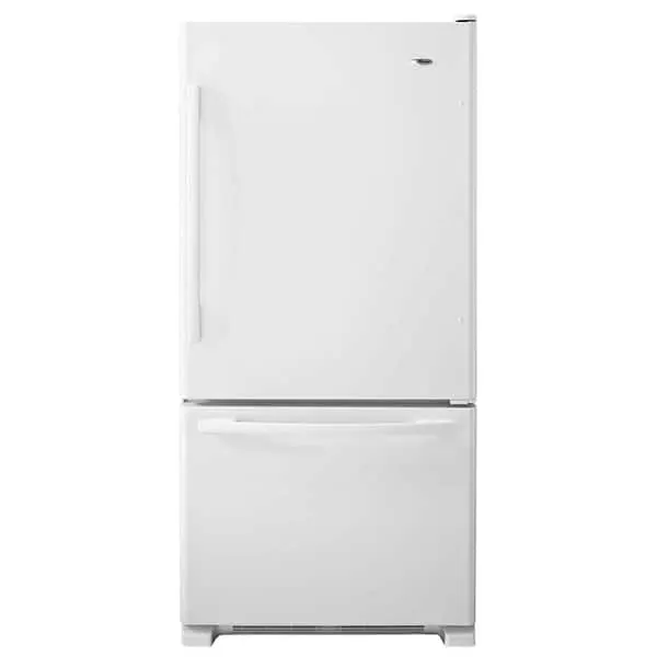22 cu. ft. Bottom Freezer Refrigerator in White, image 1 of 12