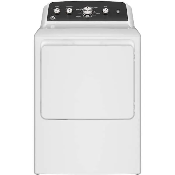 7.2 cu. ft. vented Gas Dryer in White with Auto Dry and Extended Tumble, image 1 of 13