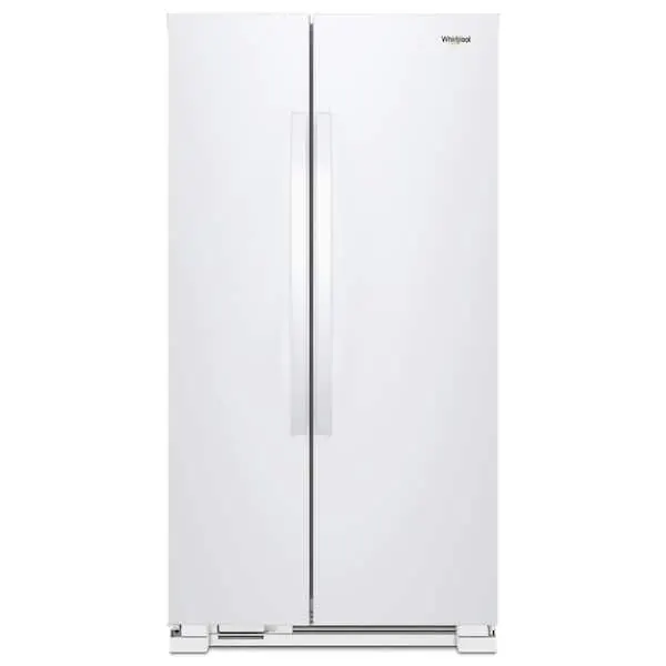 22 cu. Ft. Side by Side Refrigerator in White, image 1 of 10