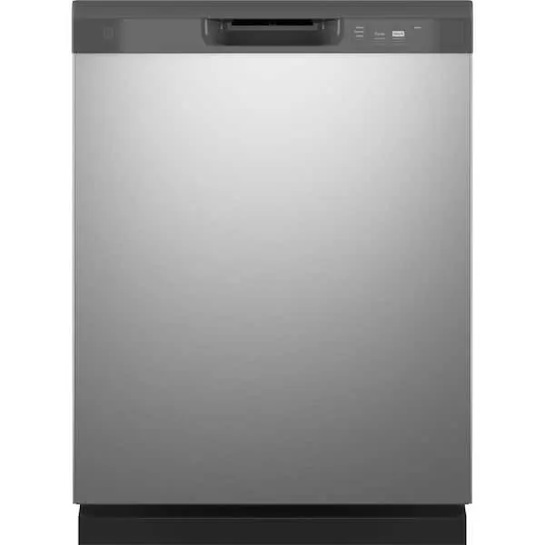 24 in. Built-In Tall Tub Front Control Dishwasher in Stainless Steel with Sanitize, Dry Boost, 55 dBA, image 1 of 13