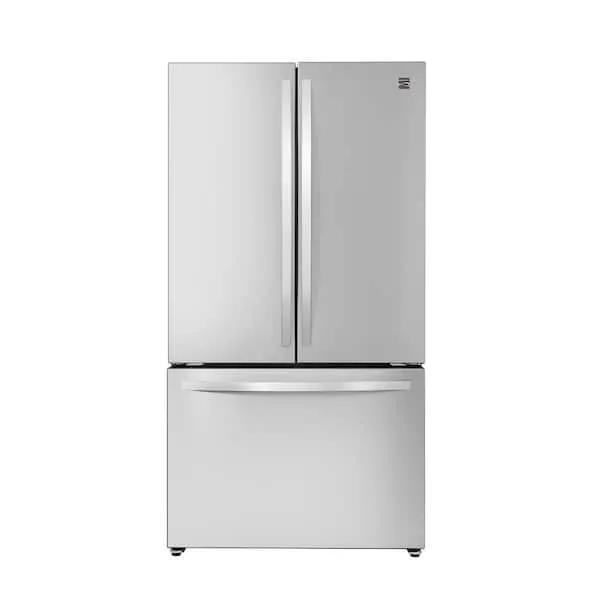 26.6 cu. ft. French Door Refrigerator with Internal Water Dispenser, Fingerprint-Resistant Stainless Steel, image 1 of 15