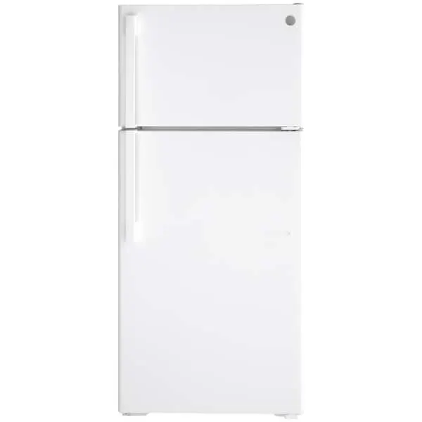 16.6 cu. ft. Top Freezer Refrigerator in White, image 1 of 4