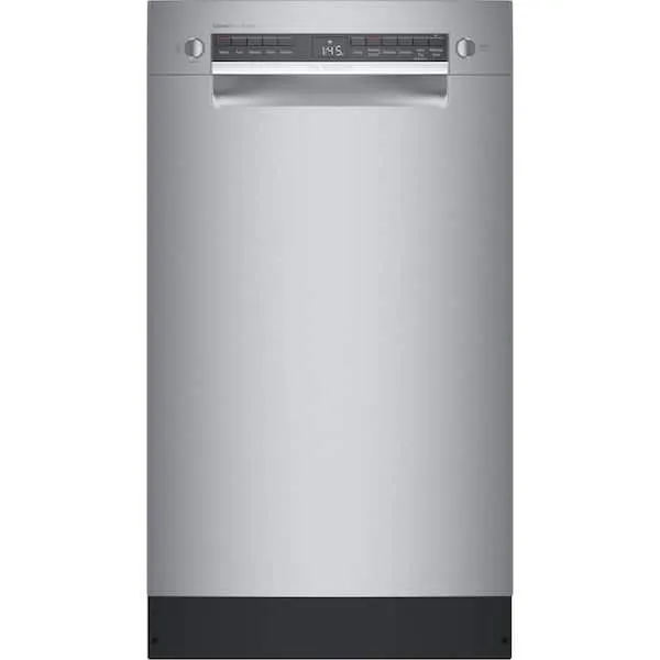 300 Series 18 in. Stainless Steel Front Control Smart Built-In Quiet 46 dBA Dishwasher with 3rd Rack, image 1 of 14