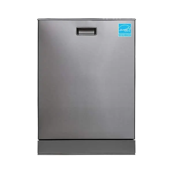 24" Built-In Tall Tub Dishwasher Europe made w/Top Control 15 Place Settings & 8 Wash Cycles in Stainlerss, image 1 of 15