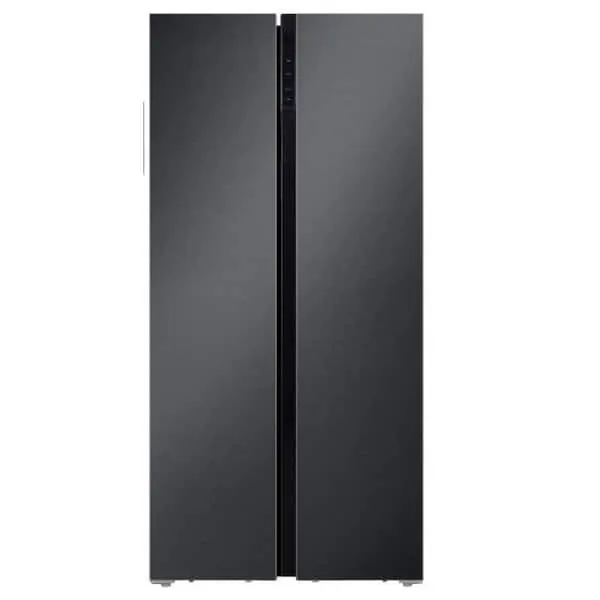 20.6 cu. ft. Countertop Depth Side-by-Side Refrigerator in Black Stainless Steel, image 1 of 4
