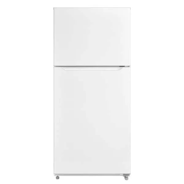 30 in. 18.1 cu. ft. Top Freezer Refrigerator, Energy Star, Frost Free Design, Adjustable Shelves, Reversible Door, White, image 1 of 4