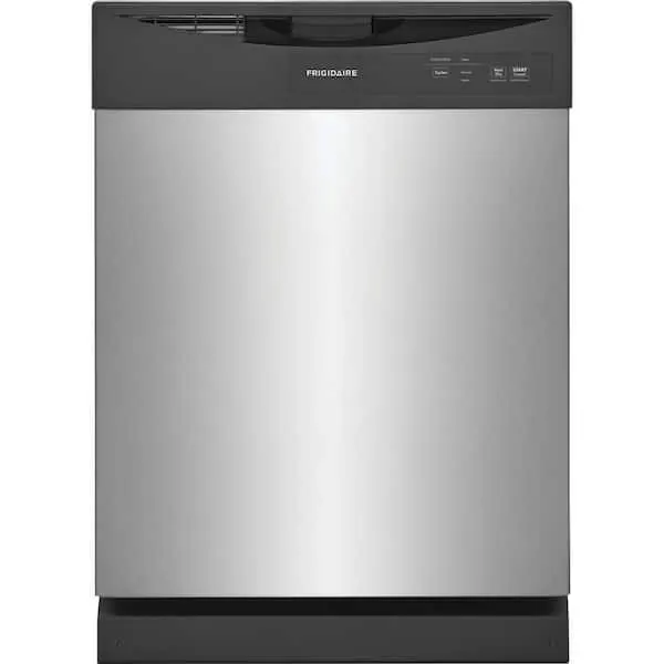 24 in. Front Control Smart Built-In Tall Tub 62 dBA Dishwasher in Stainless Steel, image 1 of 14