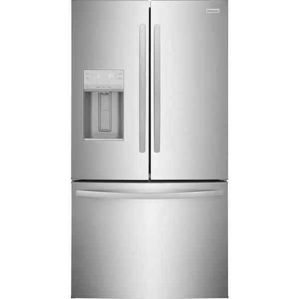 28 Cu. Ft. Standard Depth French Door Refrigerator in Stainless Steel, ENERGY STAR, image 1 of 14