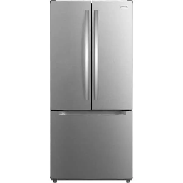 30 in. 19 Cu. Ft. Standard-Depth French Door Refrigerator in Smudge-Proof Stainless Steel, image 1 of 6