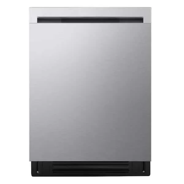 24 in. Top Control Standard 46 dBA Dishwasher with QuadWash Pro, FlushFit Design 3rd Rack, in PrintProof Stainless Steel, image 1 of 12