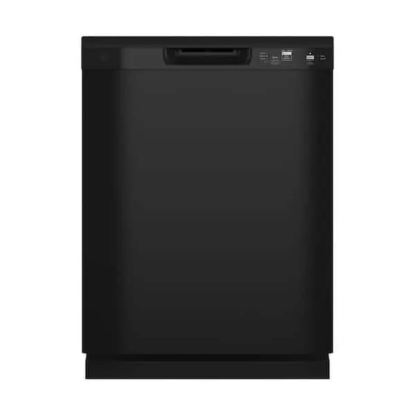 24 in. Built-In Tall Tub Front Control Dishwasher in Black with Simple Install, Large Capacity, and Dry Boost, 60 dBA, image 1 of 14