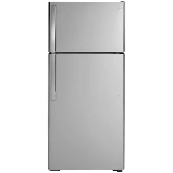 16.6 cu. ft. Top Freezer Refrigerator in Stainless Steel, ENERGY STAR, image 1 of 9