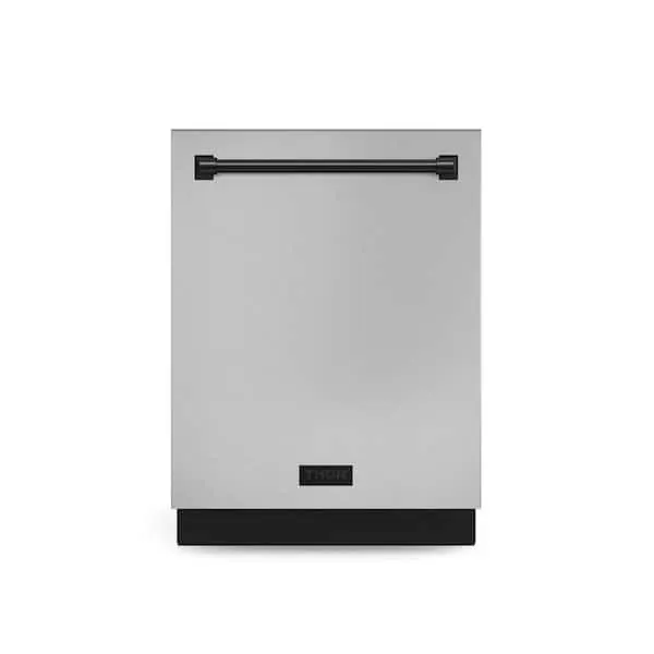 Gordon Ramsay Series 24 in. Top Control Built-In Tall Tub Dishwasher in SS/Matte Black with 5-cycles and Open Dry, image 1 of 10