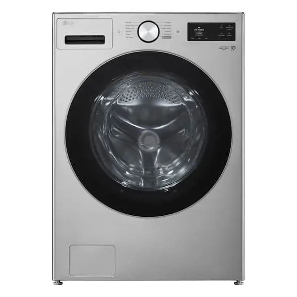 5.0 cu. ft. Stackable SMART Front Load Washer in Graphite Steel with TurboWash 360, AI Sensing, Steam and LCD Display, image 1 of 14