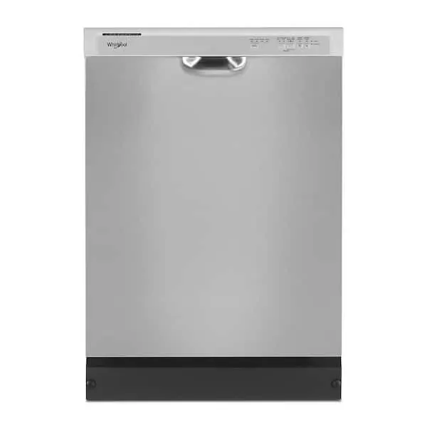 24 in. Front Built-In Tall Tub 57 dBA Dishwasher in Stainless Steel with 4 -Cycles, image 1 of 13