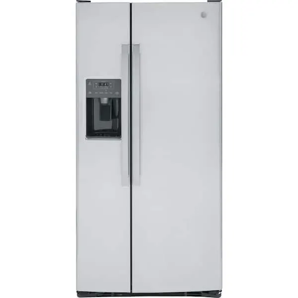 23.0 cu. ft. Side by Side Refrigerator in Fingerprint Resistant Stainless Steel, Standard Depth, ENERGY STAR, image 1 of 12