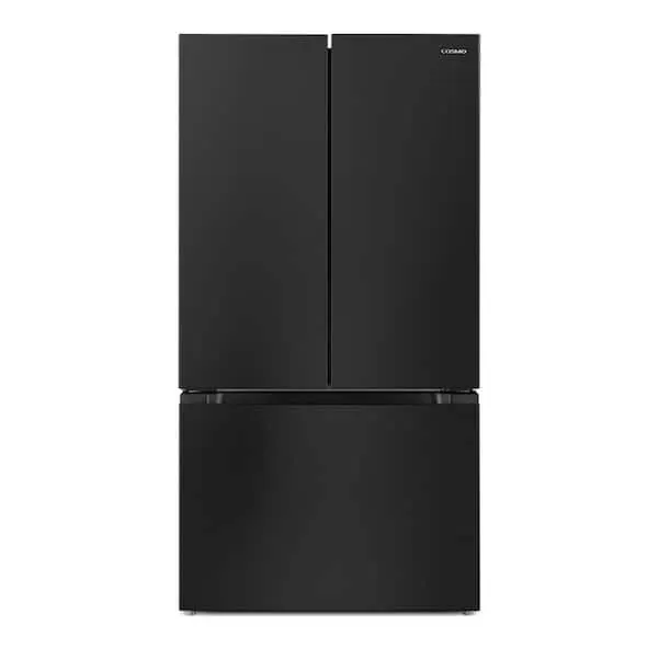 36 in. Vista Collection 27.4 cu. ft. French Door Refrigerator, Freezer Drawer, Water Dispenser, Ice Maker, Matte Black, image 1 of 13