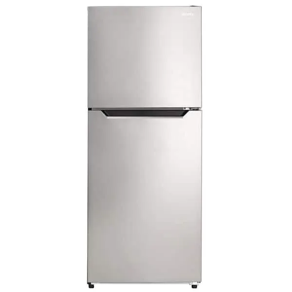 10.1 cu. ft. Top Freezer Refrigerator in Stainless Steel, Counter Depth, image 1 of 7