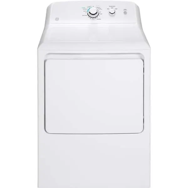 6.2 cu. ft. Electric Dryer in White, image 1 of 11