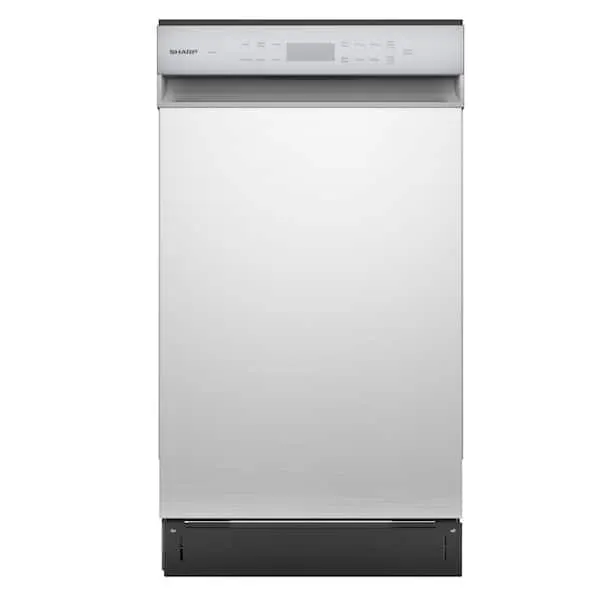 18 in. Front Control Standard Built-In Stainless Steel Dishwasher with 3rd Rack 47 dBA Energy Star Certified, image 1 of 15