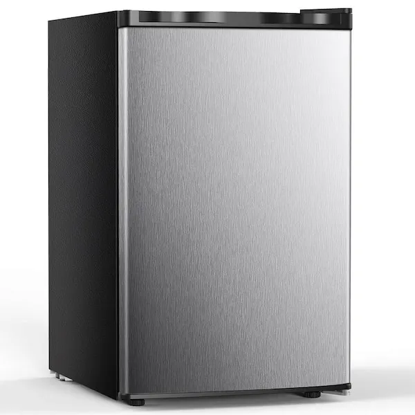 20 in. W 3.0 cu. ft. Manual Defrost Garage Ready Mini Upright Freezer in Stainless Silver, image 1 of 9
