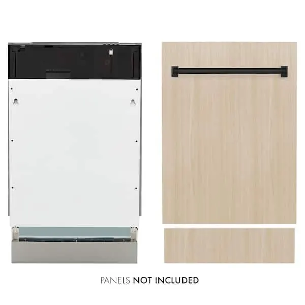 Autograph Edition 18 in. Top Control 8-Cycle Compact Panel Ready Dishwasher with 3rd Rack and Matte Black Handle, image 1 of 11