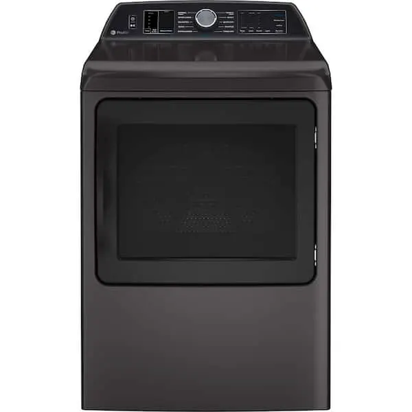 Profile 7.4 cu. ft. Smart Electric Dryer in Diamond Gray with Steam, Sanitize Cycle and Sensor Dry, ENERGY STAR, image 1 of 14