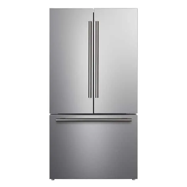 Rivello 36 in. French Door Refrigerator in Stainless Steel, Internal Water Dispenser, Filtered Ice, 27.4 cu. ft., image 1 of 11