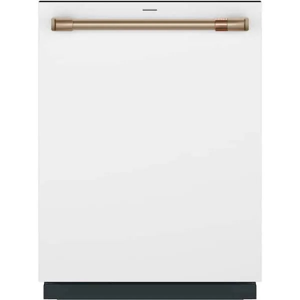 24 in. Built-In Top Control 44 dBA Dishwasher in Matte White w/Stainless Tub, Ultra Wash & Dual Convection Dry, image 1 of 12
