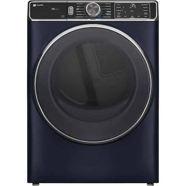 Profile 7.8 cu. ft. vented Electric Dryer in Sapphire Blue with Steam and Sanitize Cycle, ENERGY STAR, image 1 of 13