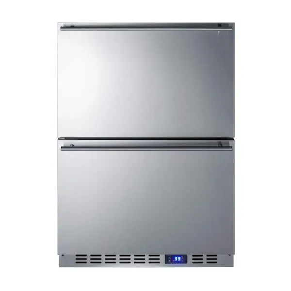 24 in. W 3.4 cu. ft. Freezerless Refrigerator in Stainless Steel, image 1 of 3