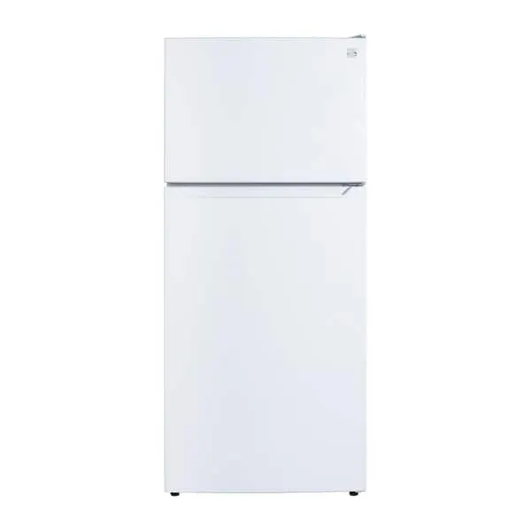 30 in. 18.1 cu. ft. Top Freezer Refrigerator in White with Icemaker and E-Star, image 1 of 14