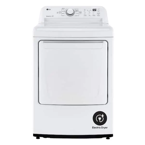 7.3 Cu. Ft. Vented Electric Dryer in White with Sensor Dry, image 1 of 15