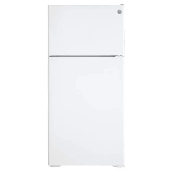 16.6 cu. ft. Top Freezer Refrigerator in White, ENERGY STAR, image 1 of 9