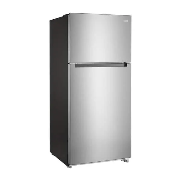 18 cu. ft. Top Freezer Refrigerator in Fingerprint Resistant Stainless Look, Garage Ready, image 1 of 8