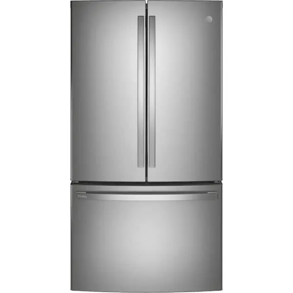 Profile 23.1 cu. ft. French Door Refrigerator in Fingerprint Resistant Stainless Steel, Counter Depth, ENERGY STAR, image 1 of 12