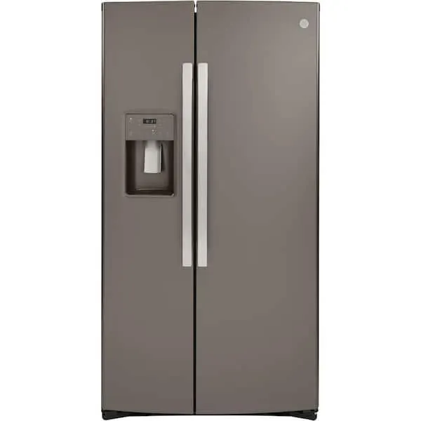 21.8 cu. ft. Side by Side Refrigerator in Slate, Counter Depth and Fingerprint Resistant, image 1 of 11