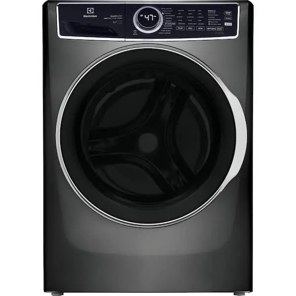 4.5 cu. ft. Stackable Front Load Washer in Titanium with SmartBoost, Optic Whites, and Pure Rinse, image 1 of 16