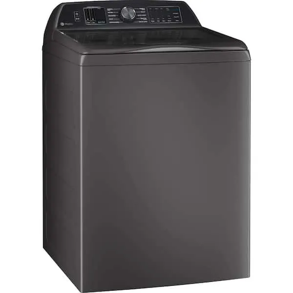 Profile 5.4 cu. ft. High-Efficiency Smart Top Load Washer in Diamond Gray with Impeller, Quiet Wash Balancing Technology, image 1 of 14