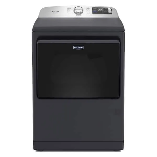 7.4 cu. ft vented Top Load Electric Dryer in Midnight Steel with Pet Pro Option, image 1 of 13