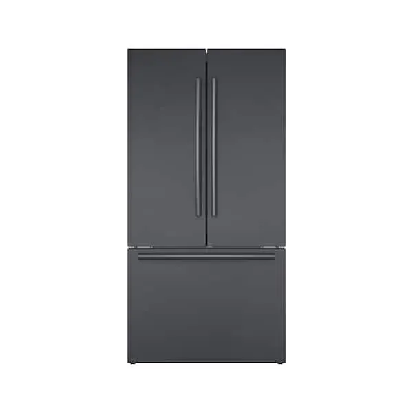 800 Series 36 in. 21 cu. ft. Smart Counter Depth French Door Refrigerator in Black Stainless Steel, Internal Water & Ice, image 1 of 14