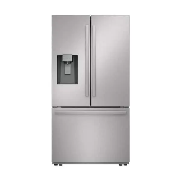 36 in 28.9 cu ft Standard Depth French Door Refrigerator in Stainless Steel with Dual Ice Makers, image 1 of 12