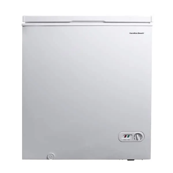 5.0 cu. ft. Chest Freezer with Manual Defrost and Garage Ready in White, image 1 of 6