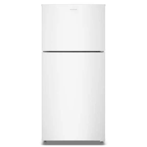 30 in. 19 cu. ft. Freestanding Wide Garage Ready Top Freezer Refrigerator in White with Dual Crisper Drawers, image 1 of 6